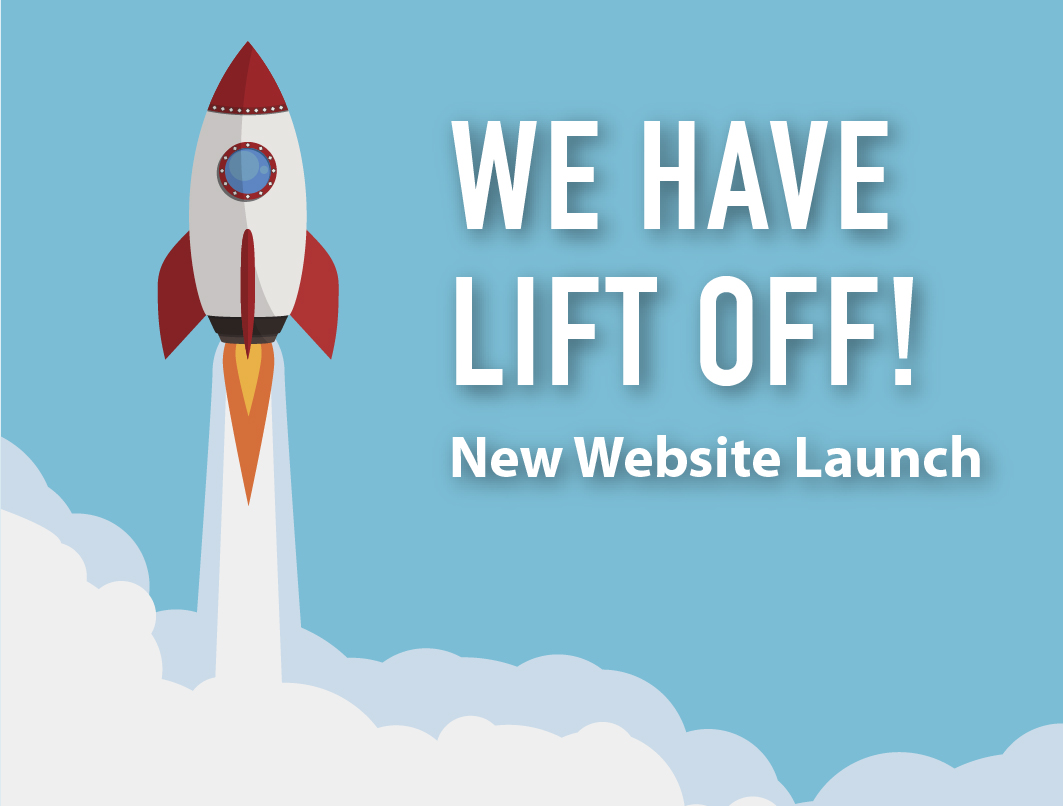 We have lift off! New website is launched.