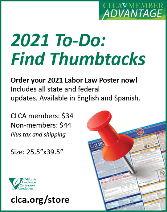 Labor Law poster updated for 2021